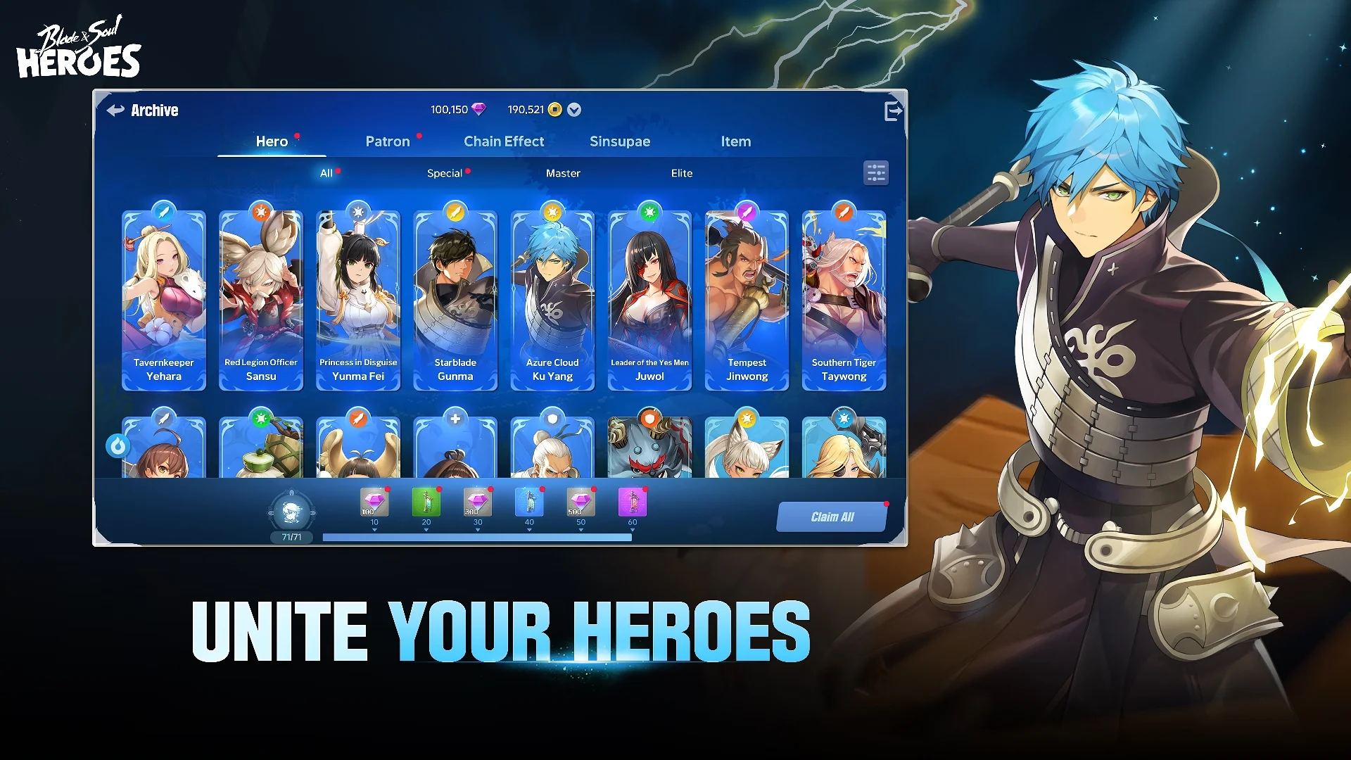 Глобальный запуск Blade & Soul Heroes уже этой осенью