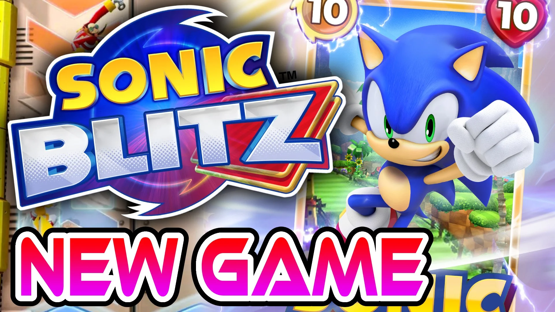 Sonic Blitz gets new heroes and card collections