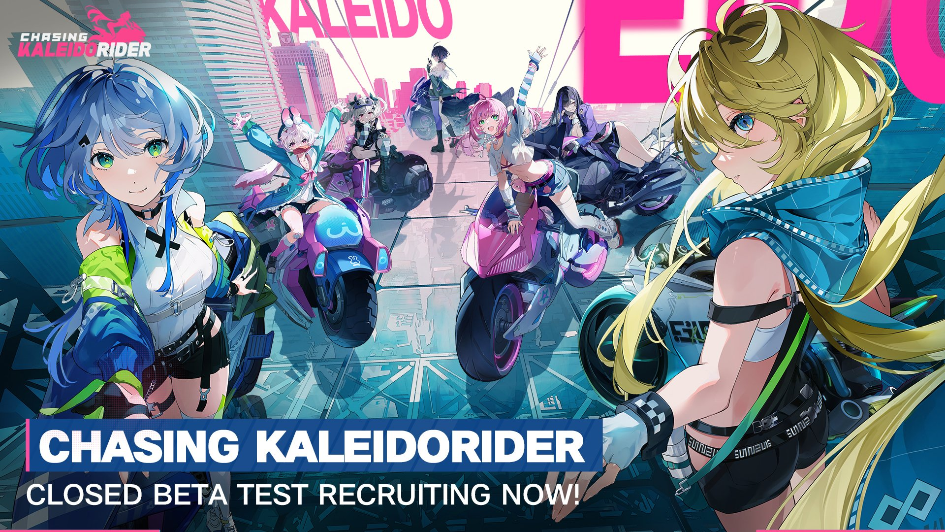 Closed Beta Test of Chasing Kaleidorider Will Start September 12