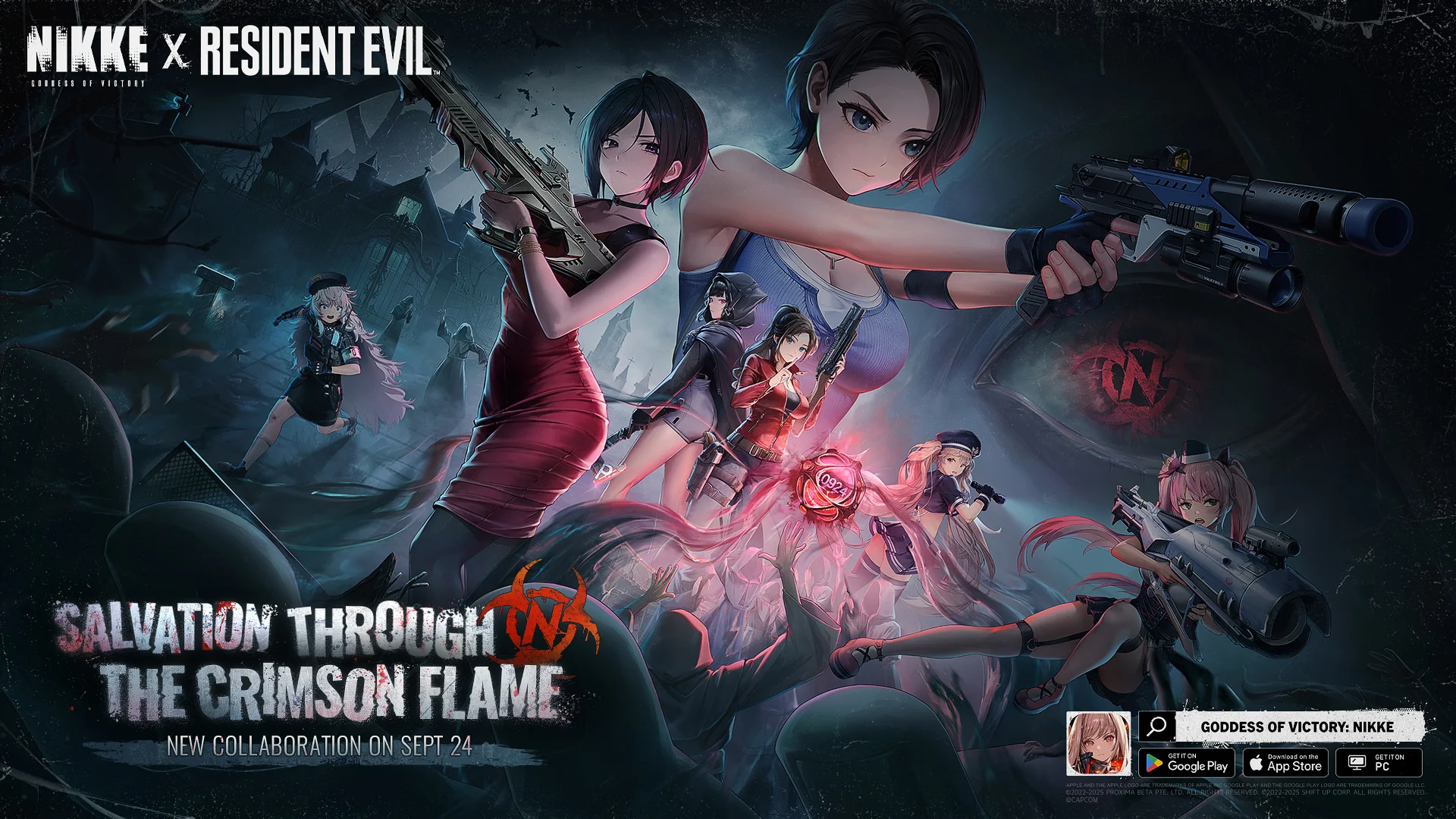 Goddess of Victory Nikke и Resident Evil