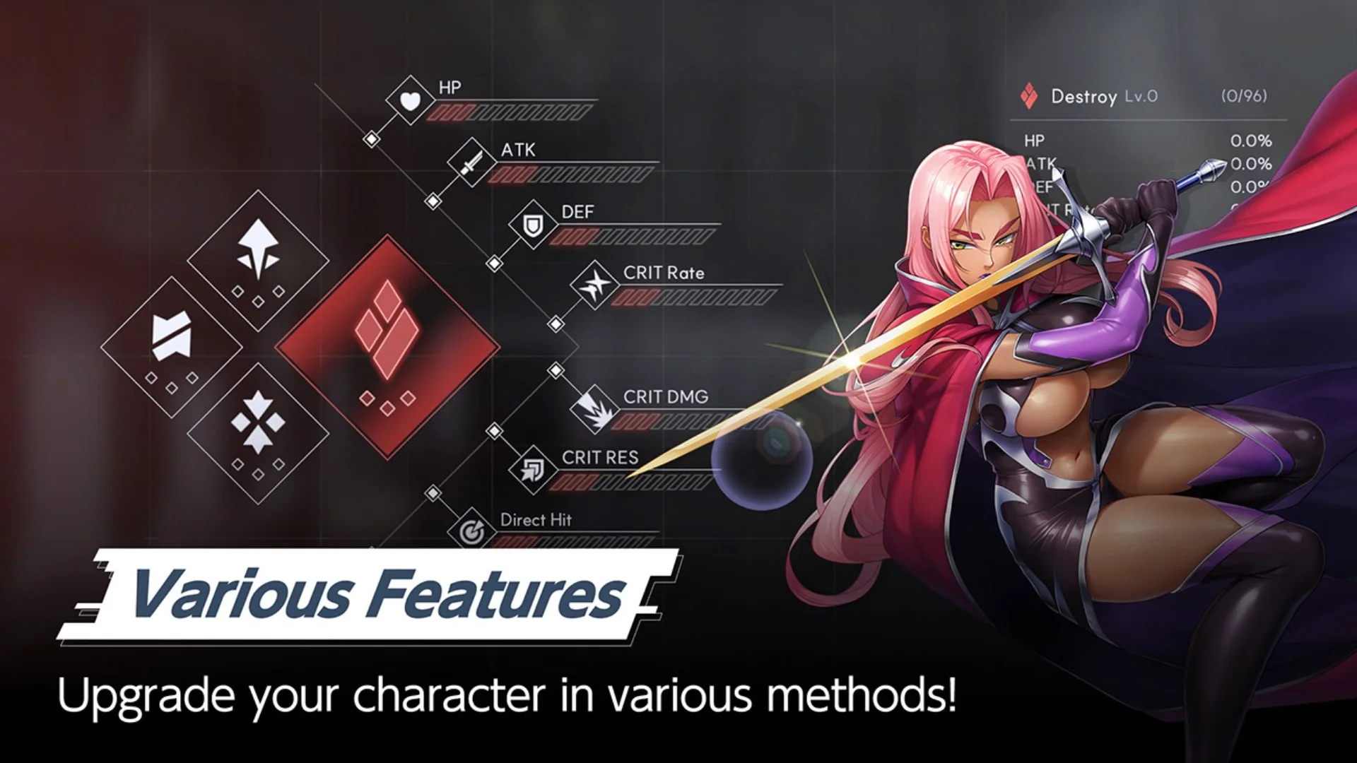 Раскрыты детали геймплея Taimanin Squad из бета-теста