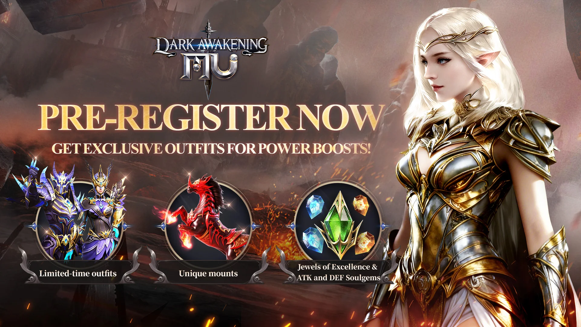 Pre-registration opens for MMORPG MU: Dark Awakening
