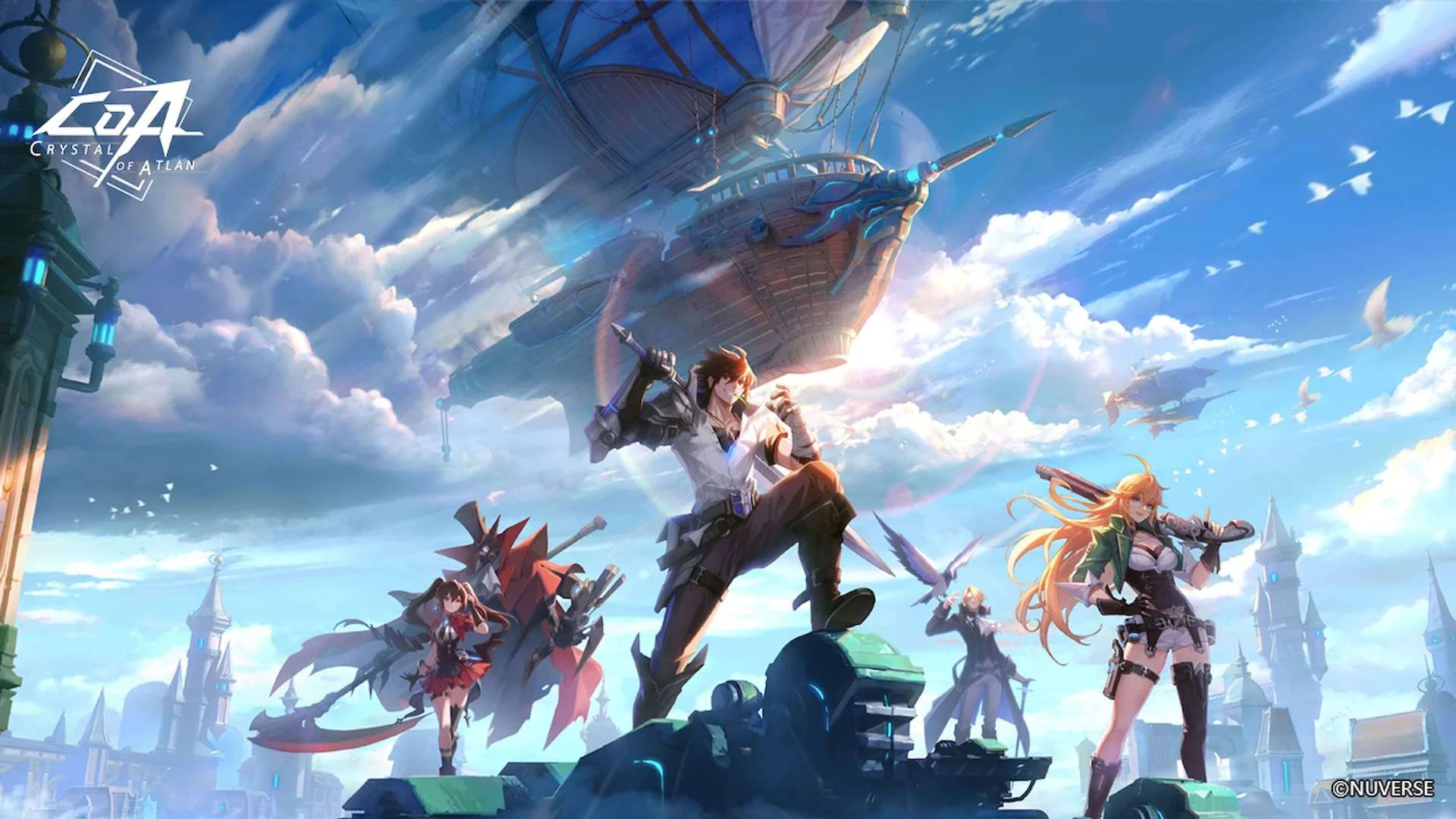 A major update with a new dungeon and a mentorship system has been released for Crystal of Atlan