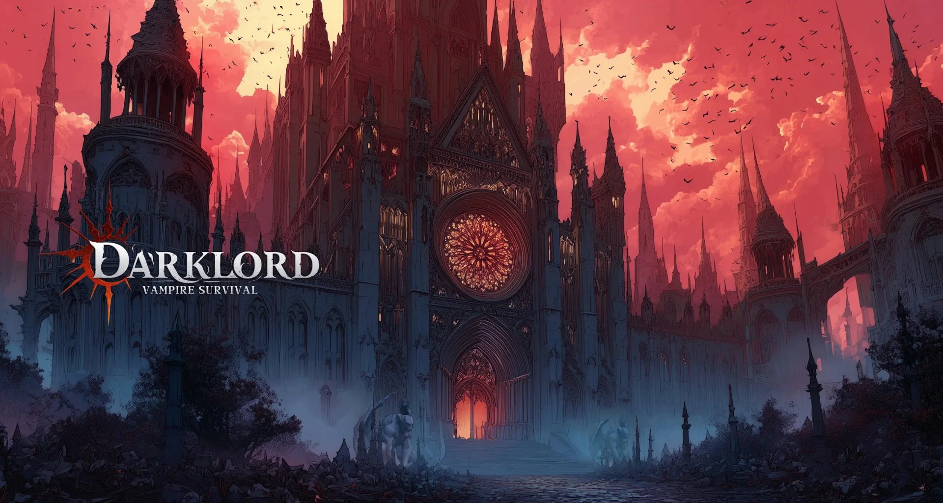 The Dark Lord in Darklord: Vampire Survival goes hunting