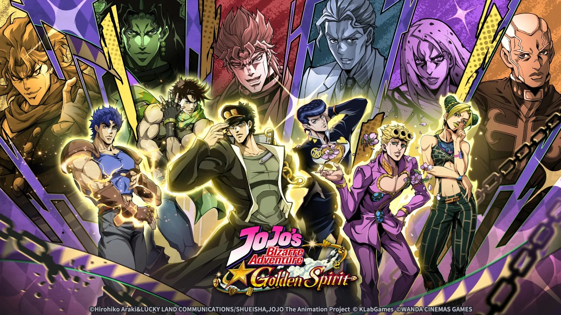 Pre-registration for JoJo's Bizarre Adventure: Golden Spirit has begun