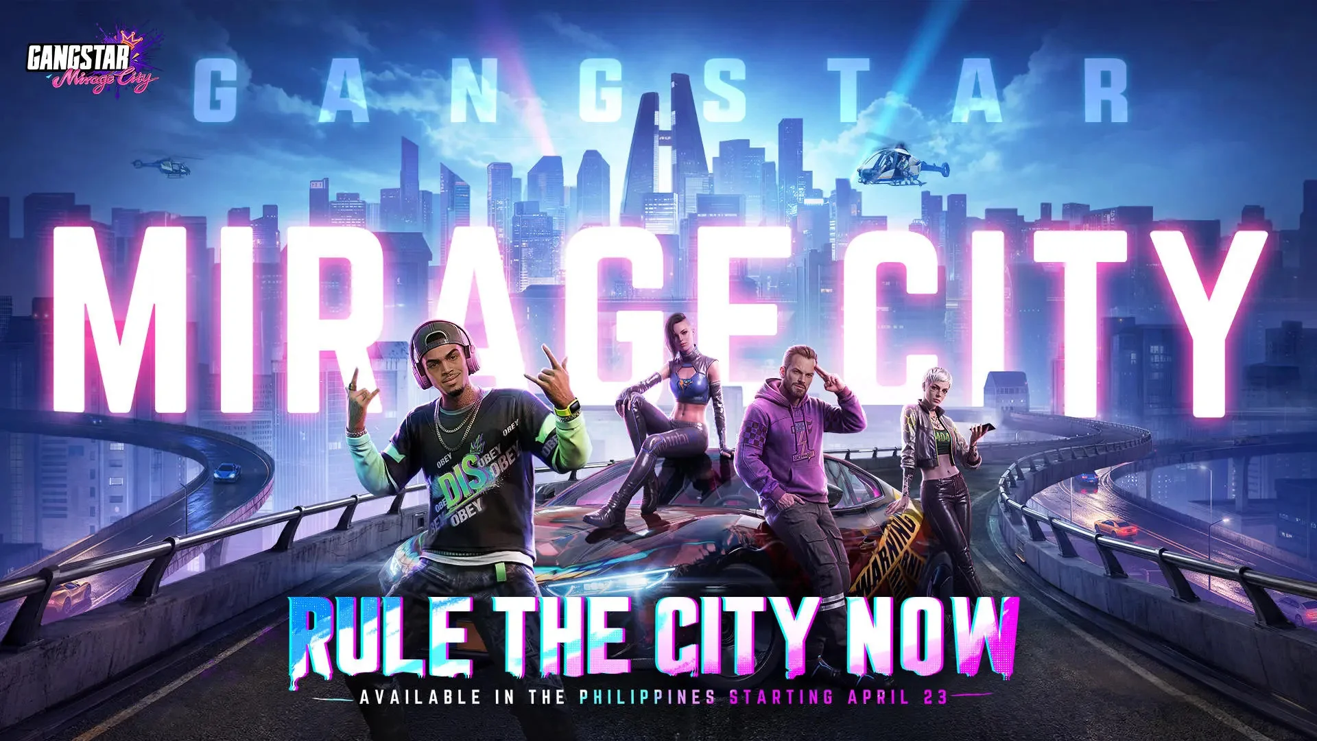 Gangstar Mirage City выходит на глобальный старт